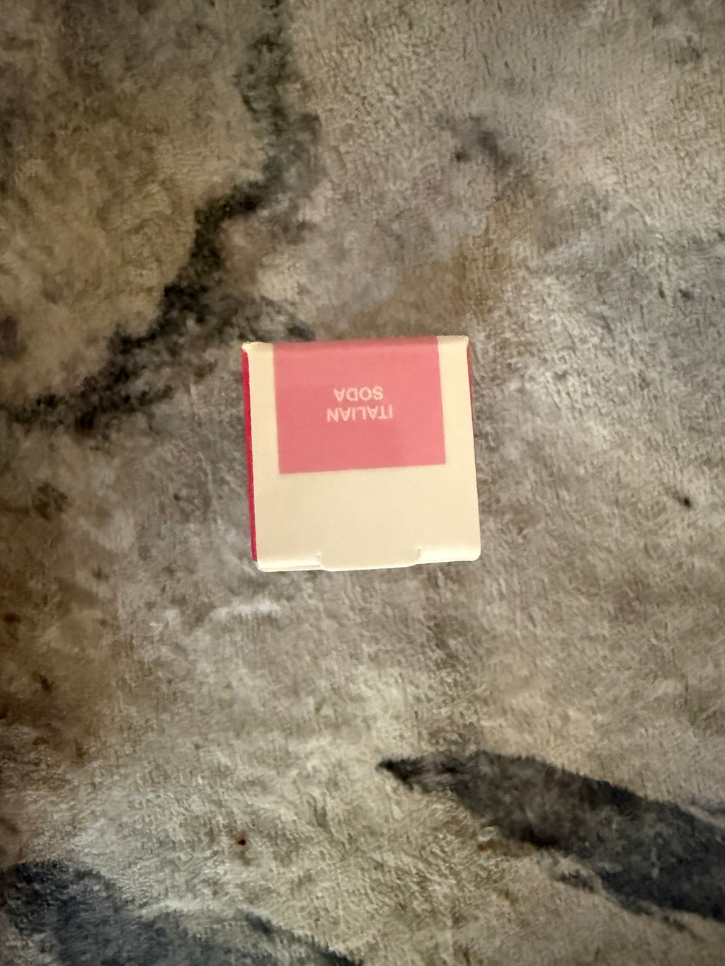 dibs. Glossy balm in Italian Soda