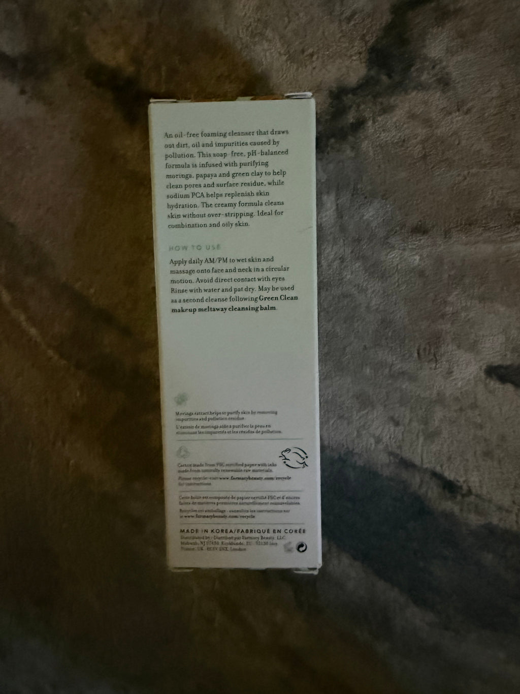 FARMACY WHIPPED GREENS FOAM CLEANSER